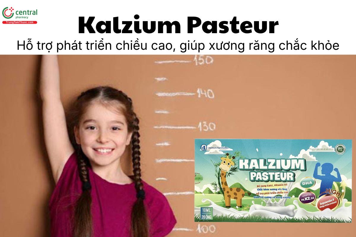 Kalzium Pasteur - Hỗ trợ phát triển chiều cao, giúp xương răng chắc khỏe