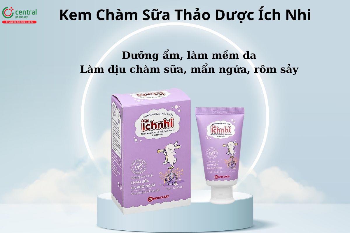 Kem Chàm Sữa Thảo Dược Ích Nhi