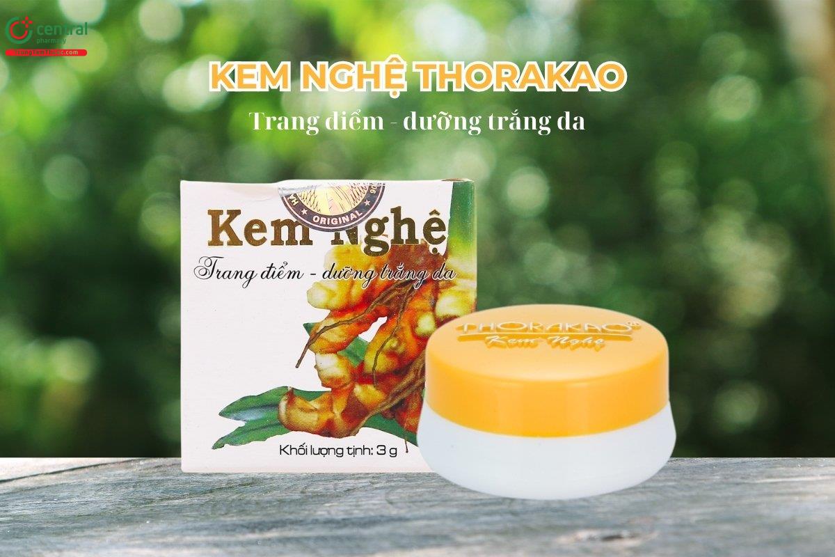 Kem nghệ trang điểm - dưỡng trắng da Thorakao cải thiện làn da thâm sạm