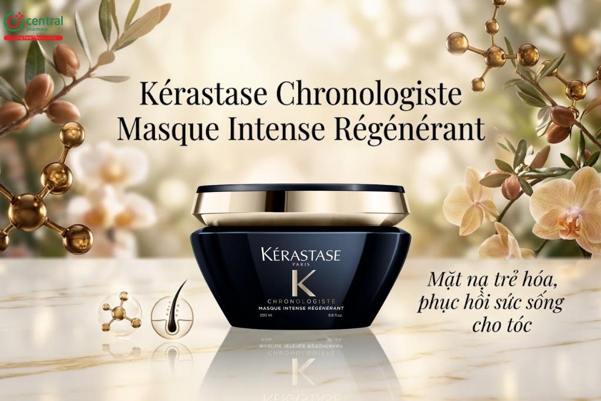 Kérastase Chronologiste Masque Intense Régénérant cải thiện lão hoá tóc