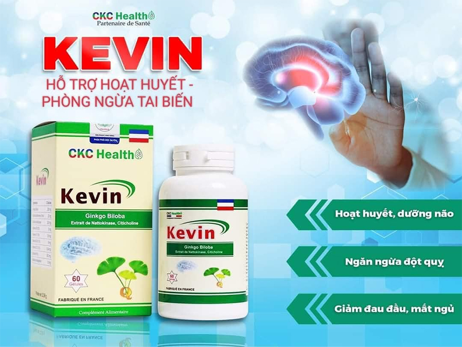 Kevin tốt cho tuần hoàn não