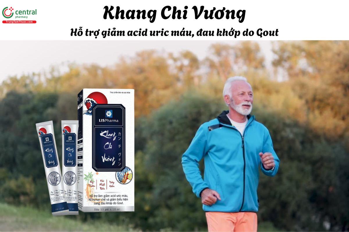 Khang Chi Vương - Giúp cân bằng nồng độ acid uric trong máu