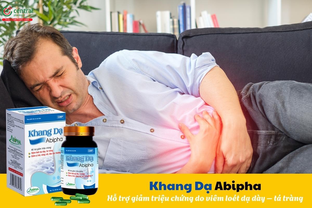 Khang Dạ Abipha hỗ trợ làm dịu các triệu chứng do viêm loét dạ dày – tá tràng