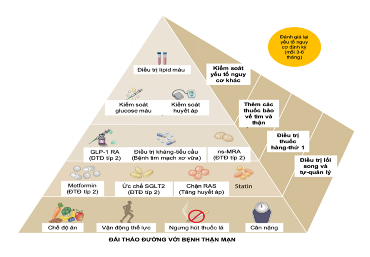 Hình 4. 1. Điều trị yếu tố nguy cơ thận-tim.