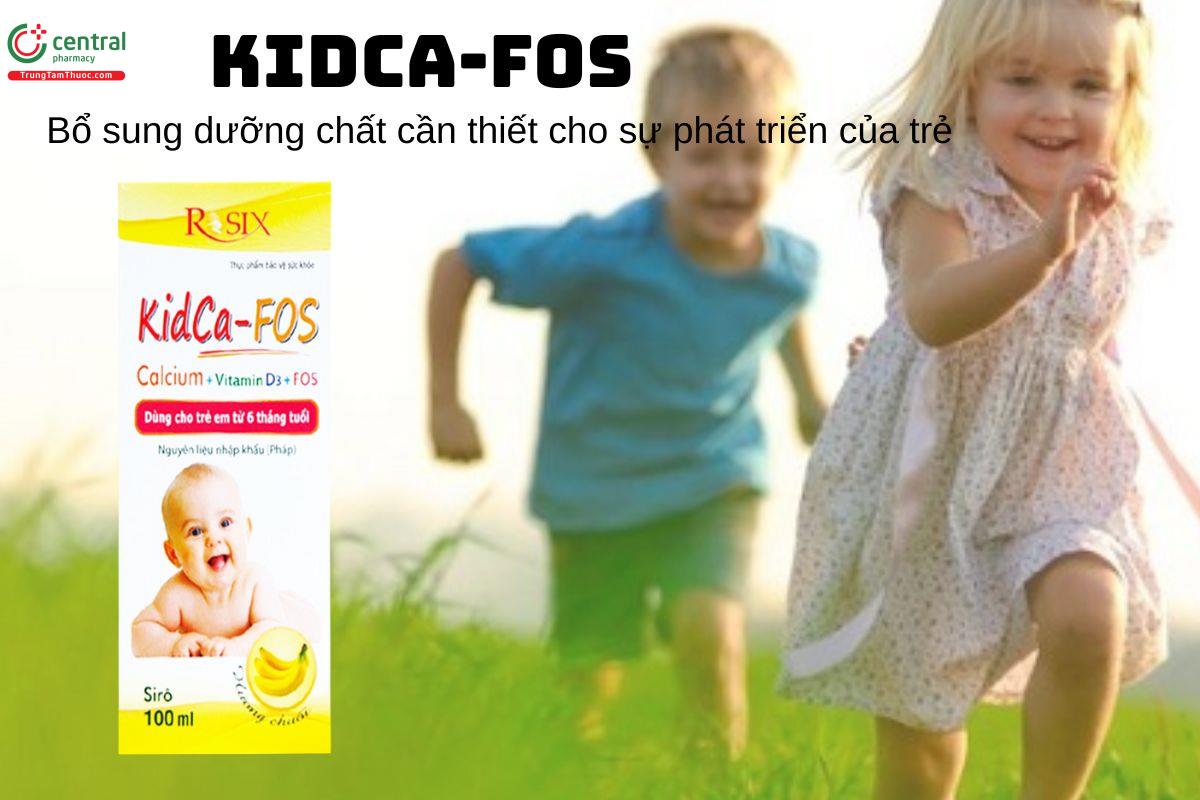 Kidca-FOS - Bổ sung dưỡng chất cần thiết cho sự phát triển của trẻ