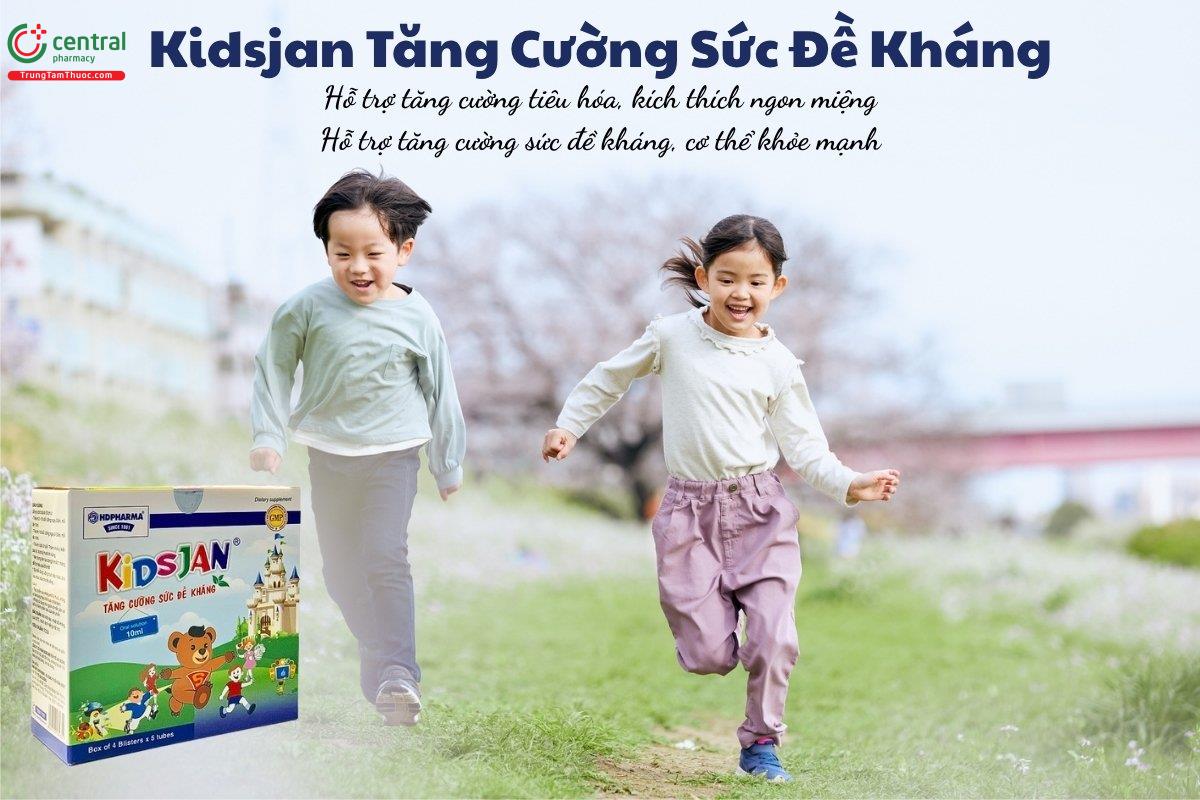 Kidsjan Tăng Cường Sức Đề Kháng