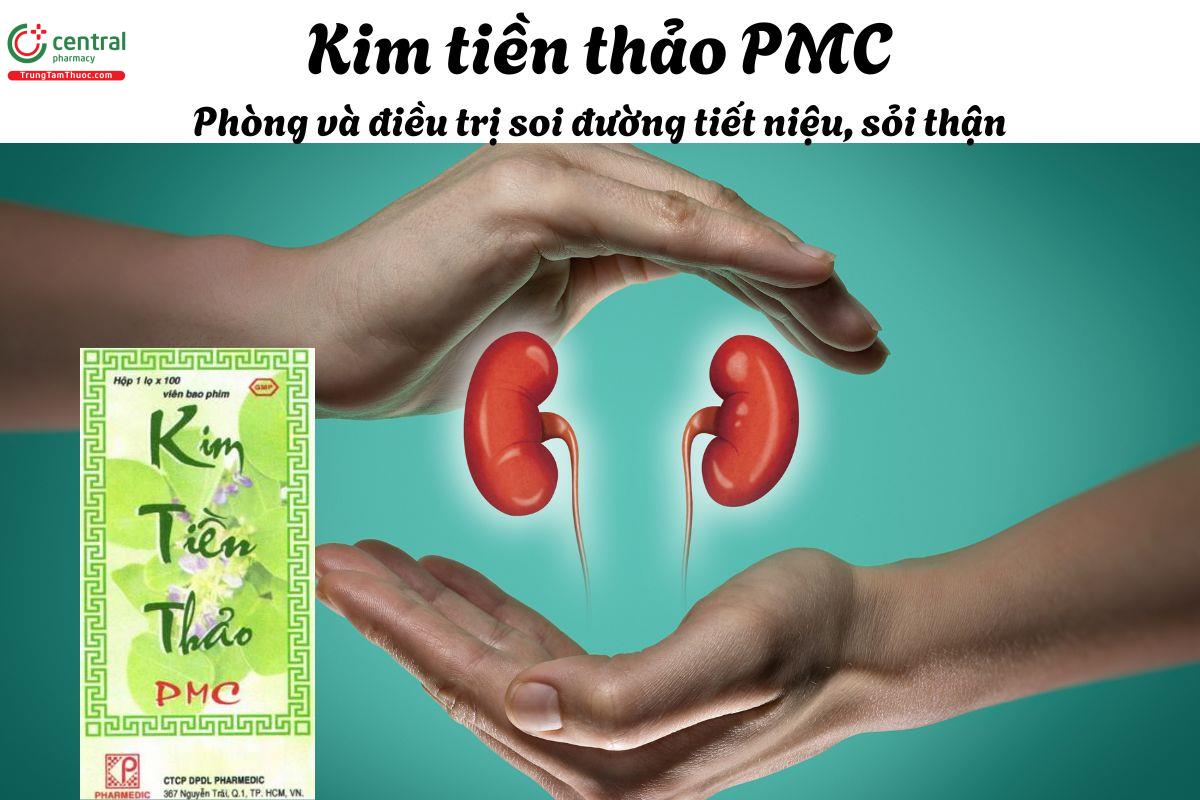 Thuốc Kim tiền thảo PMC - Điều trị sỏi tiết niệu, viêm đường bể thận