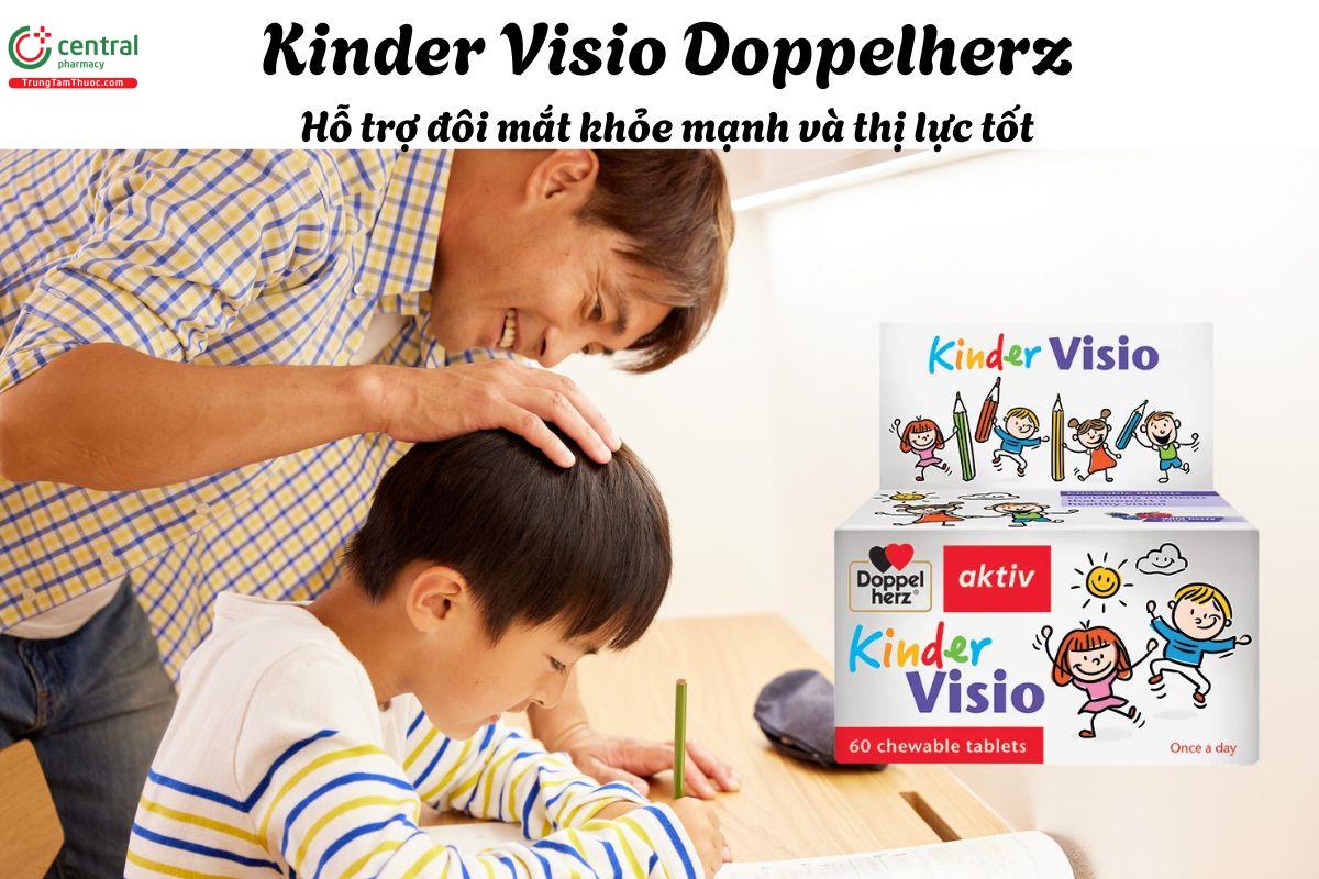 Kinder Visio Doppelherz -Duy trì đôi mắt khỏe mạnh và cải thiện thị lực