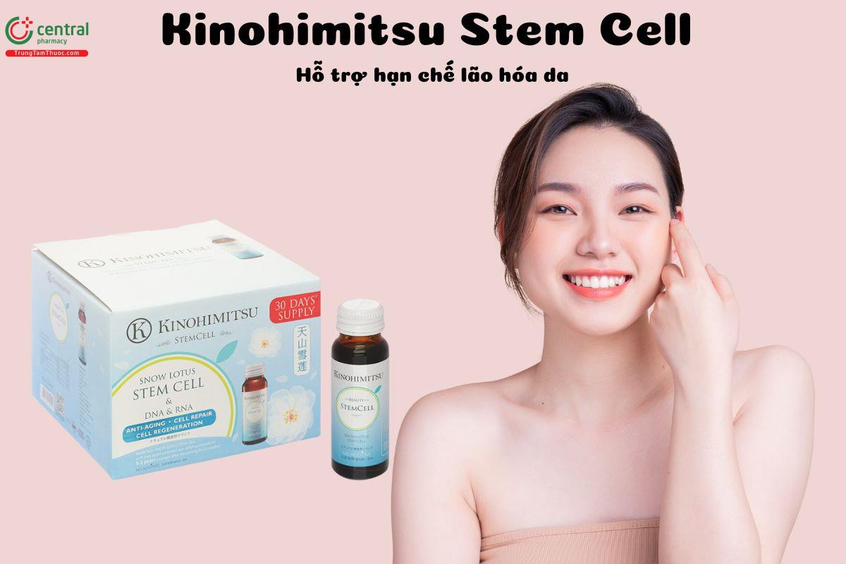 Kinohimitsu Stem Cell  (Hộp 16 chai)- Giúp hạn chế quá trình lão hóa da