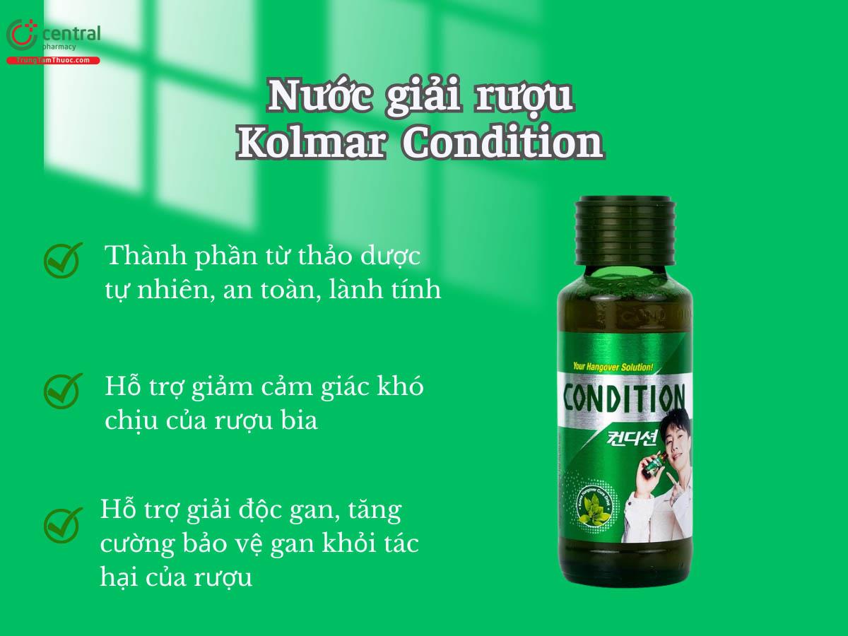 Nước giải rượu Kolmar Condition 100ml