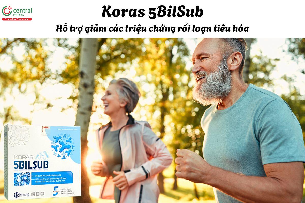 Koras 5BilSub - Giúp duy trì cân bằng hệ vi sinh đường ruột