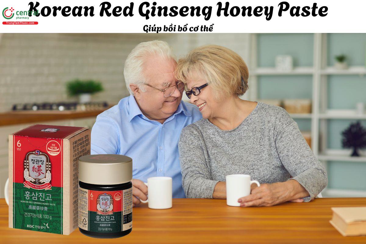 Tinh chất hồng sâm Korean Red Ginseng Honey Paste (Lọ) - Giúp bồi bổ cơ thể