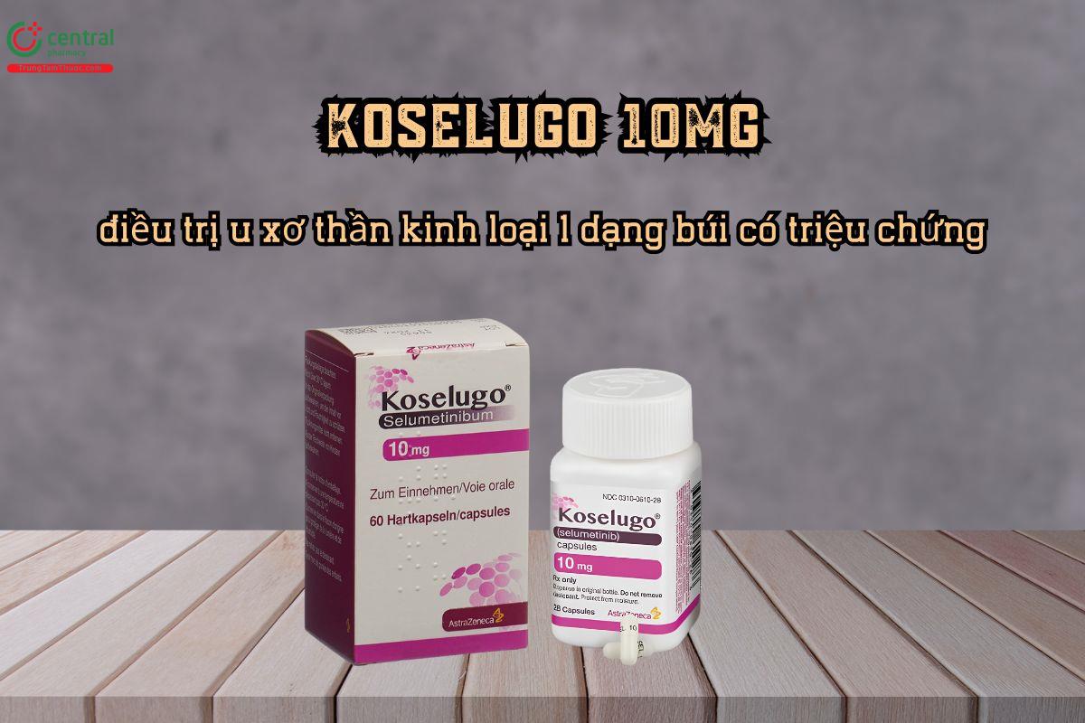 Koselugo 10mg là thuốc chống ung thư thuộc nhóm ức chế protein kinase