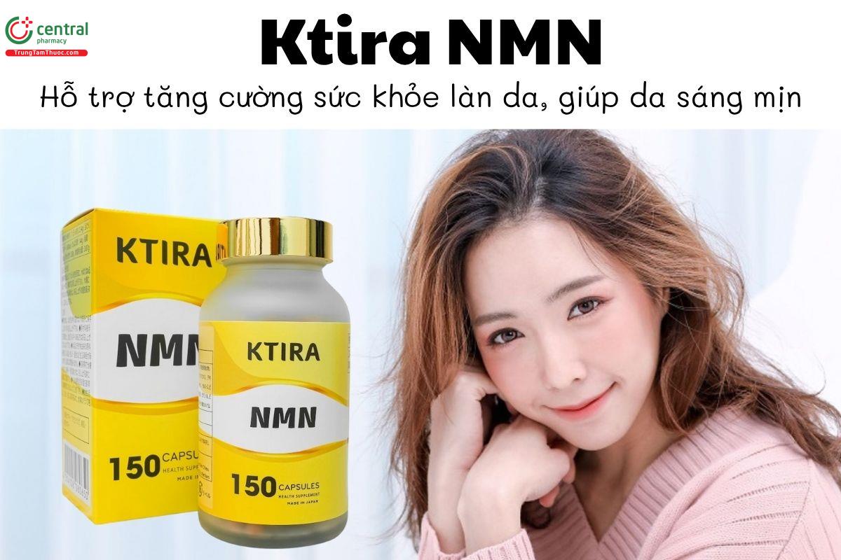 Ktira NMN - Hỗ trợ tăng cường sức khỏe làn da, giúp da sáng mịn