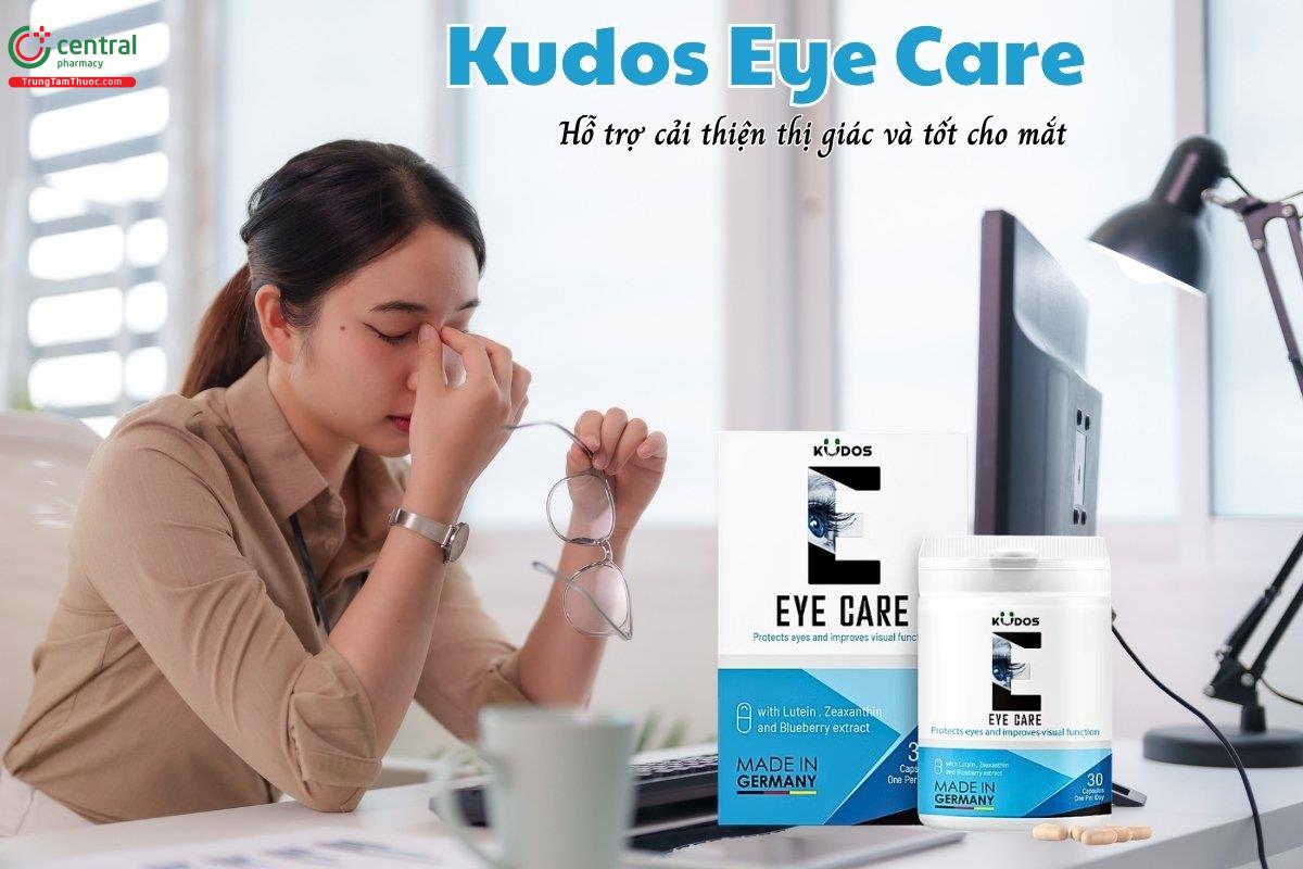 Kudos Eye Care có tác dụng hỗ trợ cải thiện thị giác và và tốt cho mắt