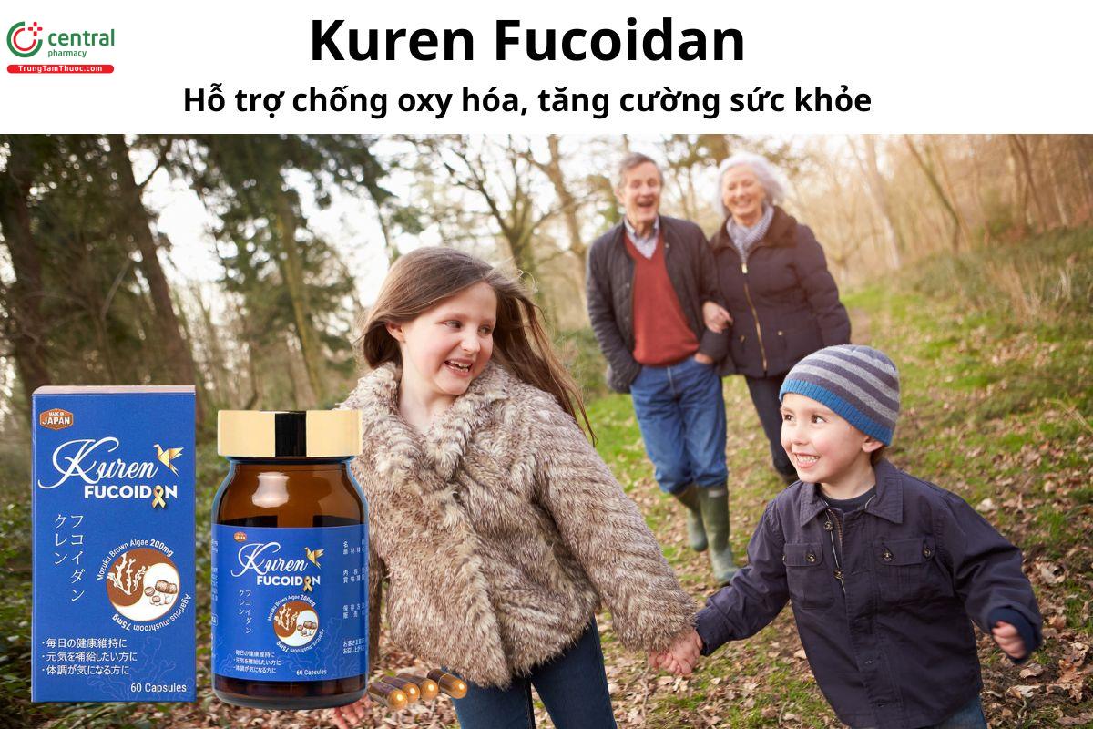 Kuren Fucoidan - Giúp chống oxy hóa, góp phần nâng cao sức khỏe