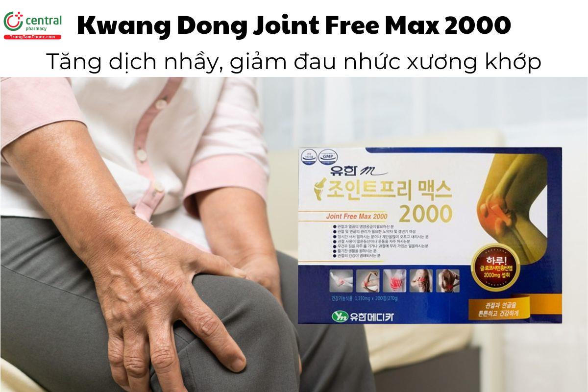 Kwang Dong Joint Free Max 2000 - Tăng dịch nhầy, giảm đau nhức xương khớp