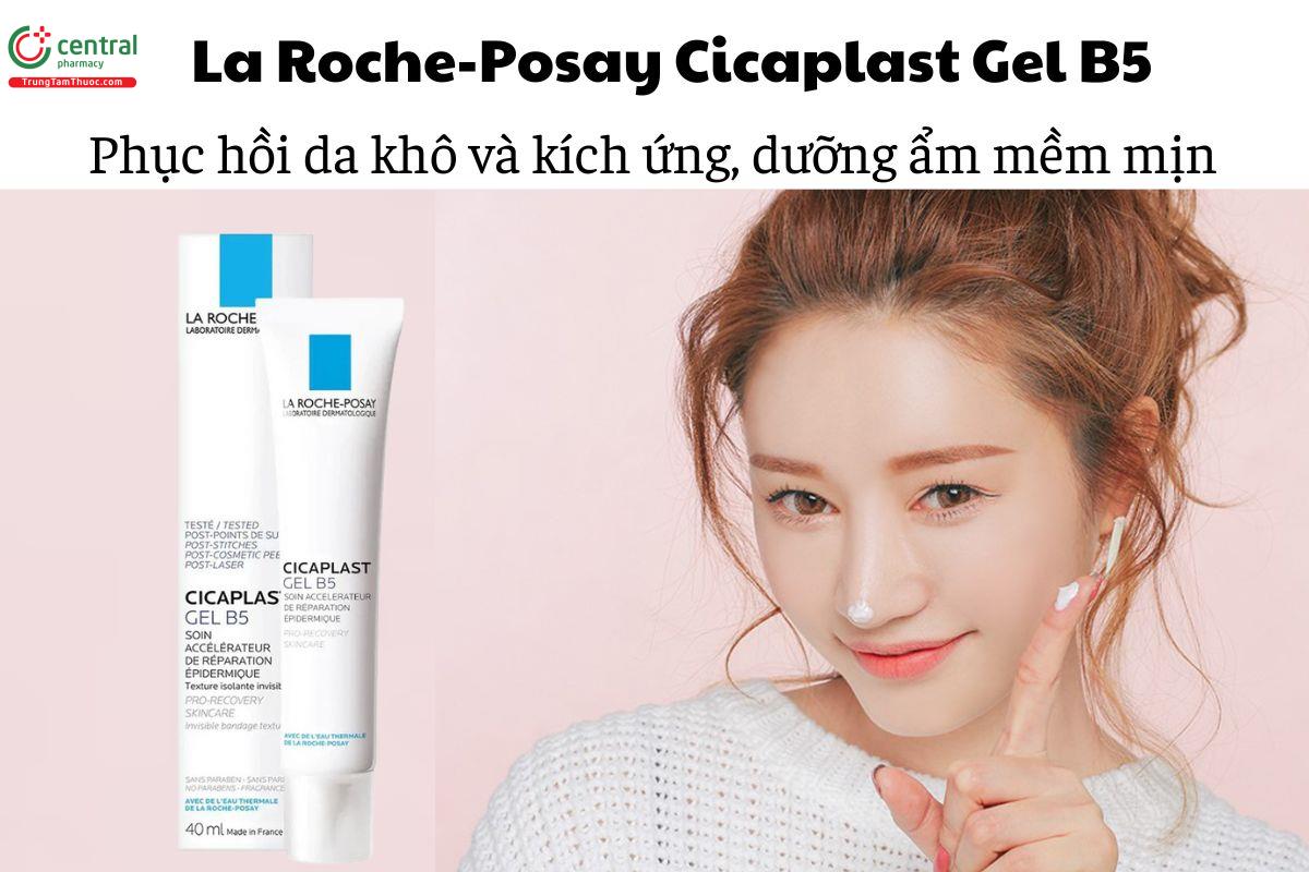 La Roche-Posay Cicaplast Gel B5 phục hồi da khô và kích ứng, dưỡng ẩm mềm mịn