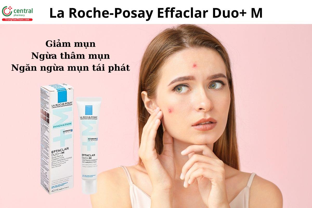 La Roche-Posay Effaclar Duo+ M trị mụn, ngừa thâm