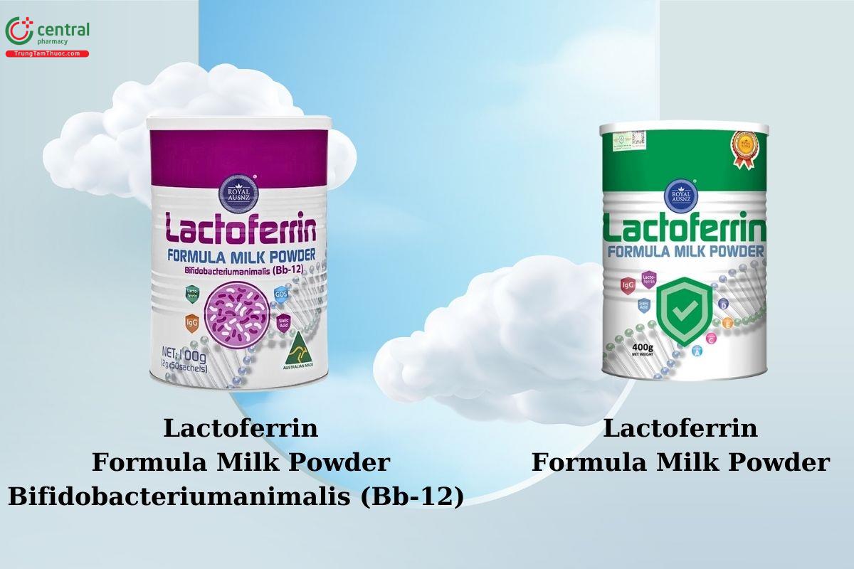 Sự khác nhau giữa Lactoferrin hồng và xanh