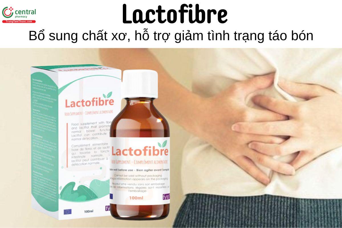 Lactofibre - Bổ sung chất xơ, hỗ trợ giảm tình trạng táo bón