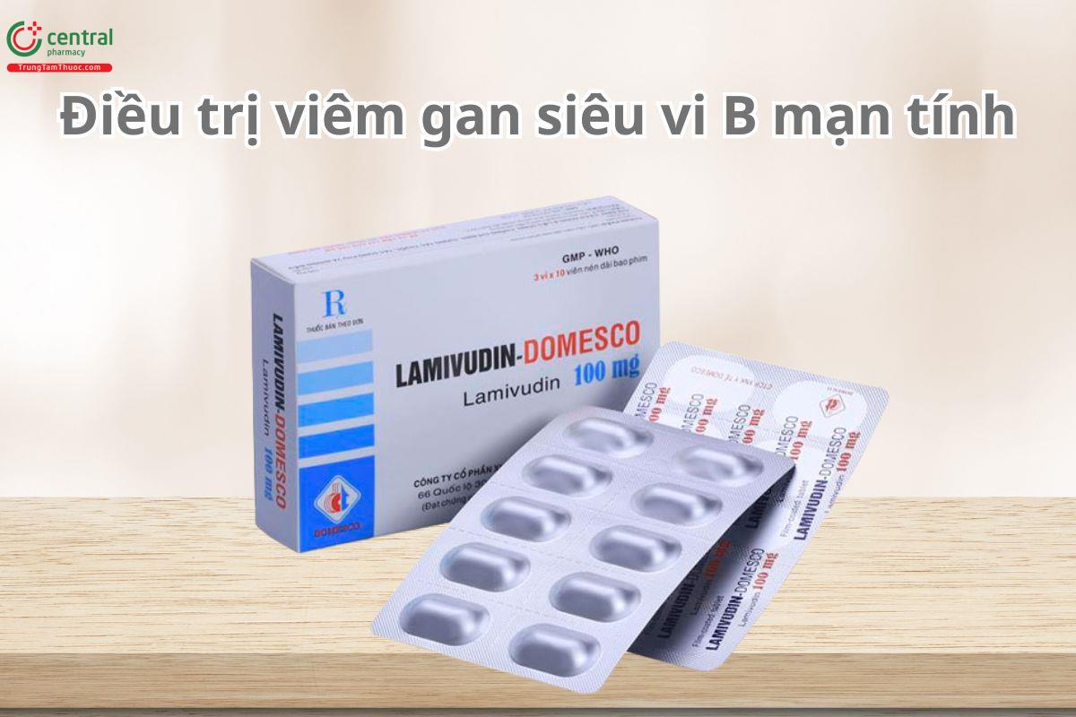 Thuốc Lamivudin-Domesco giúp ức chế sự sao chép của virus viêm gan B