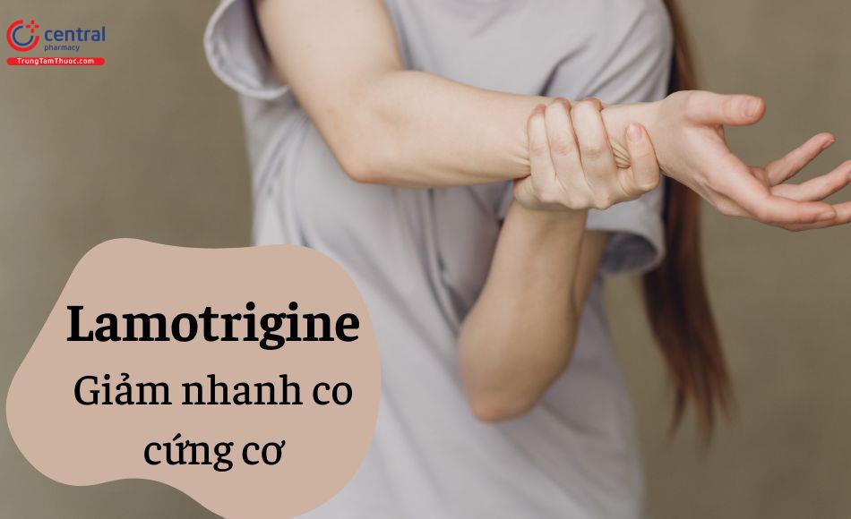 Giảm co cứng với Lamotrigine