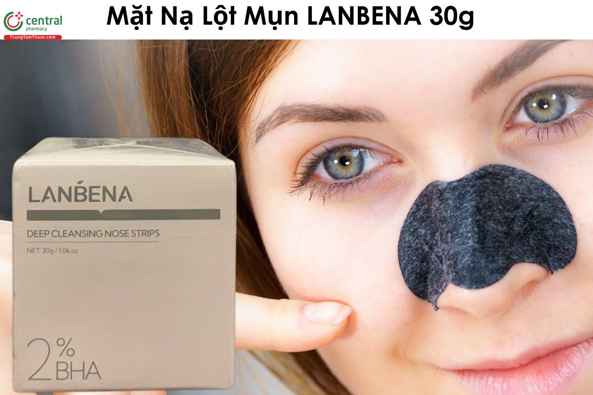 Mặt nạ lột mụn Lanbena 30g Giúp làm sạch sâu lỗ chân lông, loại bỏ bụi bẩn