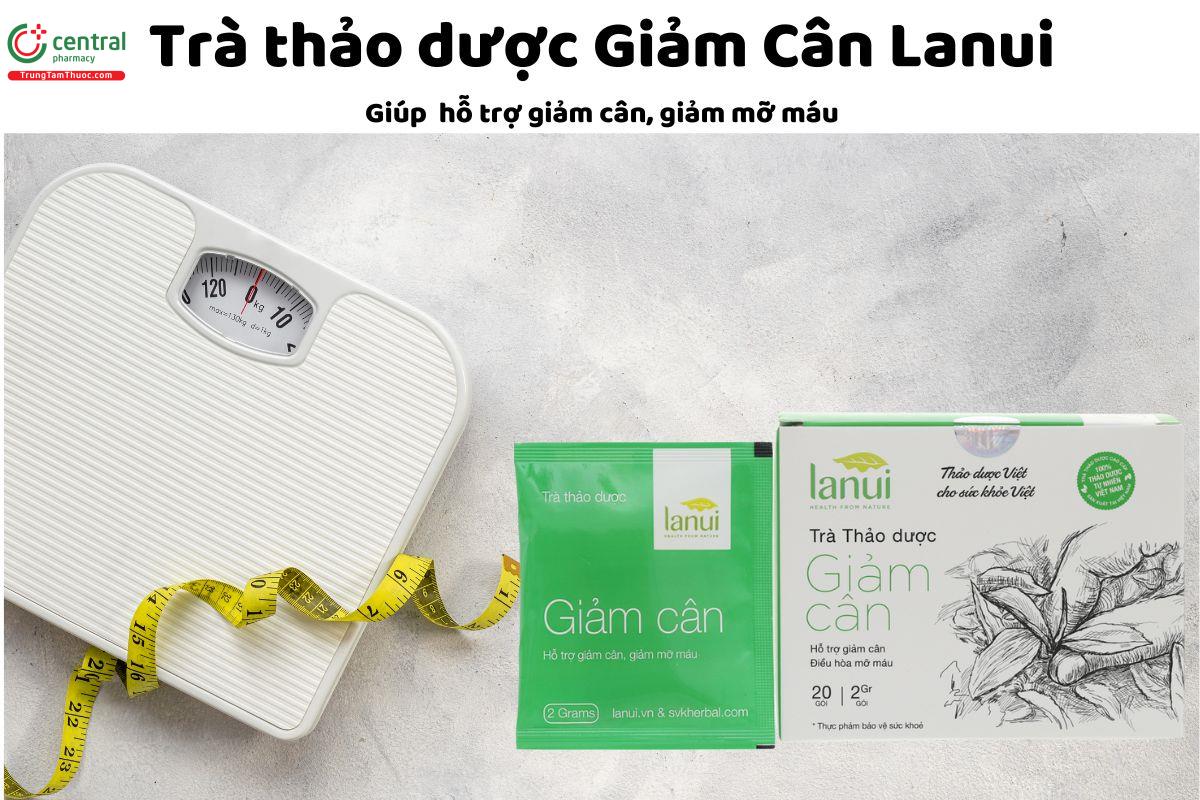 Trà Thảo Dược Giảm Cân Lanui - Giúp giảm cân, làm săn chắc cơ bắp