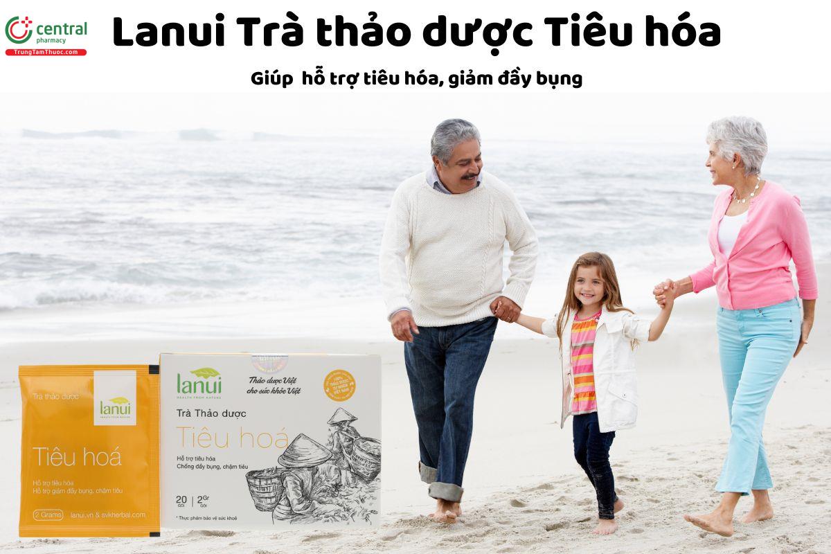 Lanui Trà Thảo Dược Tiêu Hóa - Giúp giảm cân, làm săn chắc cơ bắp