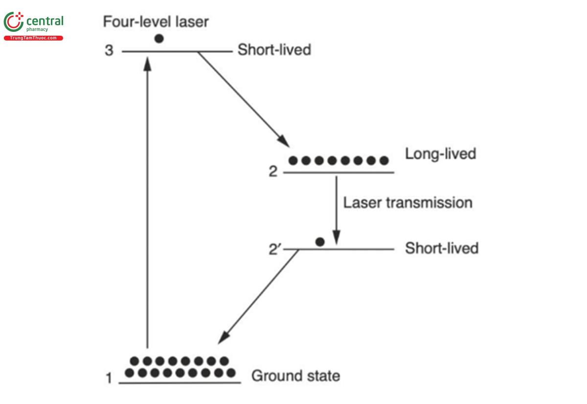 Hình 4.2 Laser bốn cấp. [6]