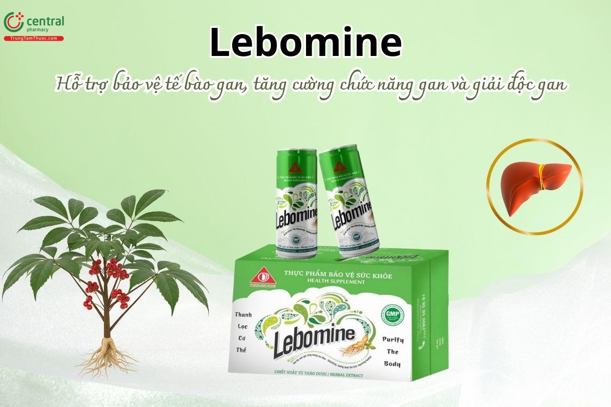 Lebomine hỗ trợ bảo vệ tế bào gan, tăng cường chức năng gan và giải độc gan