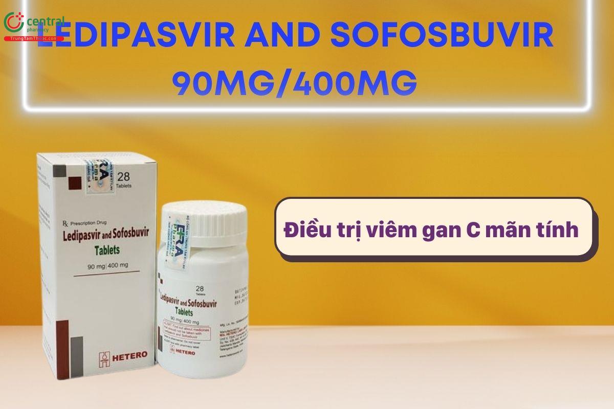 Thuốc Ledipasvir and Sofosbuvir 90mg/400mg