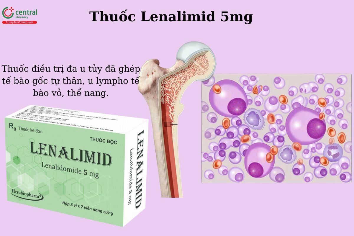 Chỉ định của thuốc Lenalimid 5mg