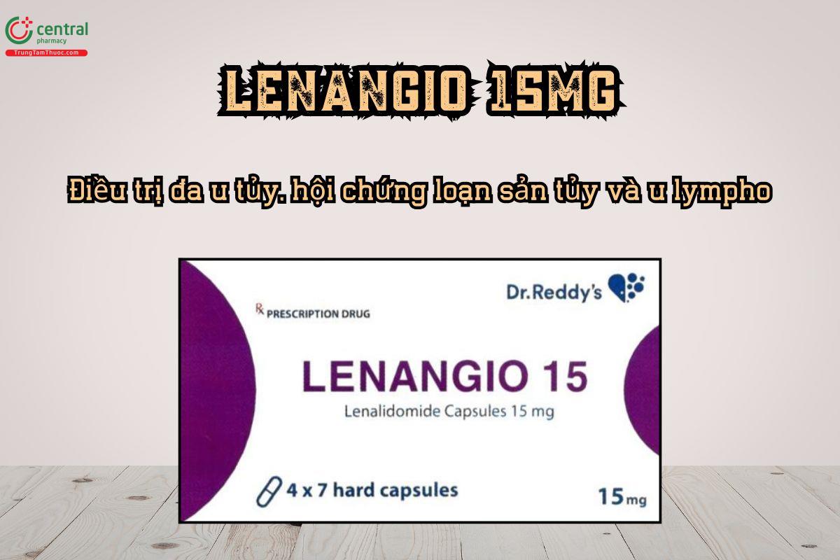Lenalidomide điều trị đa u tủy, hội chứng loạn sản tủy và u lympho