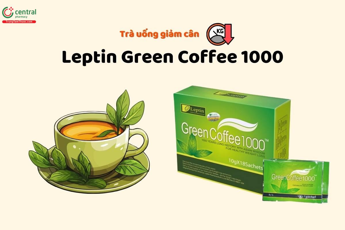 Cà phê giảm cân Leptin Green Coffee 1000 cho một vóc dáng khỏe đẹp