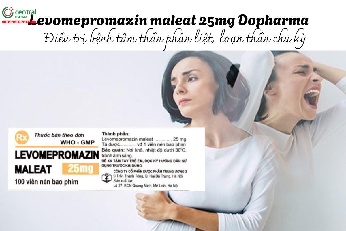 Levomepromazin maleat 25mg Dopharma