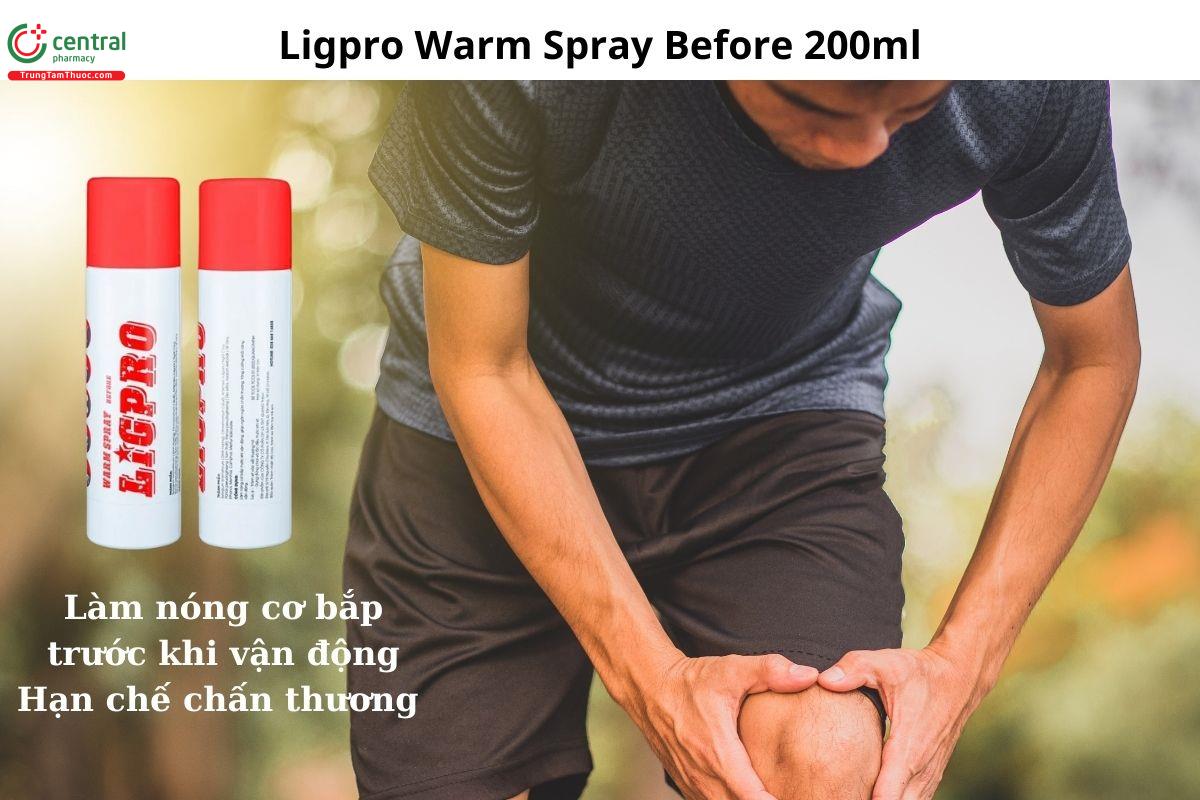 Ligpro warm spray before 200ml