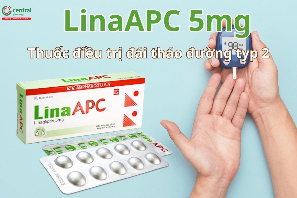 LinaAPC 5mg điều trị đái tháo đường typ 2