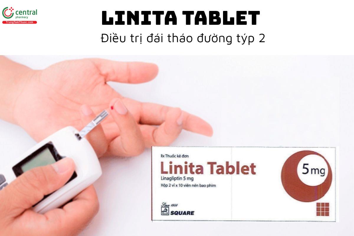Thuốc Linita Tablet 5mg - Điều trị đái tháo đường týp 2 