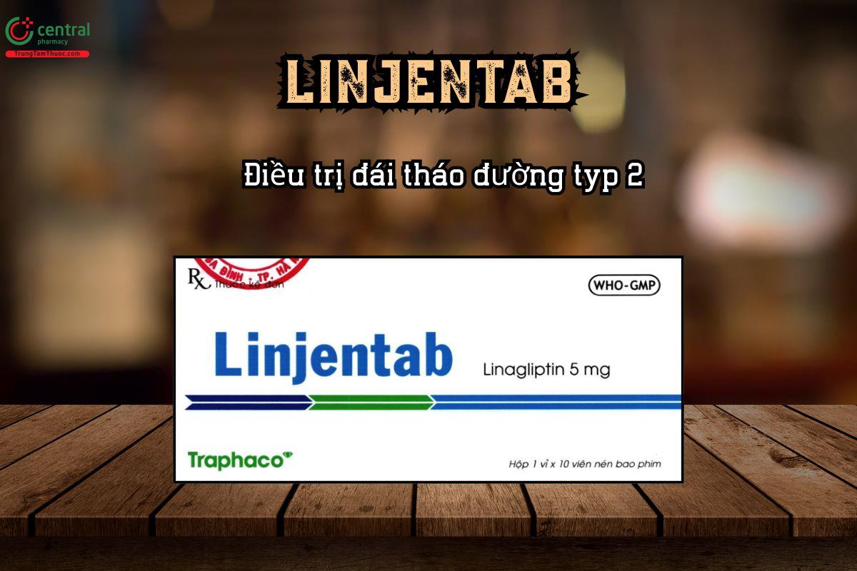 Điều trị đái tháo đường typ 2 với thuốc Linjentab 5mg