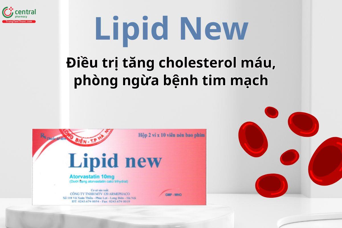 Lipid New điều trị tăng cholesterol máu