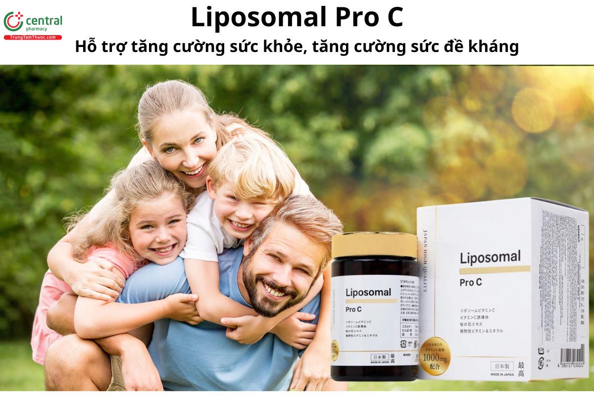Liposomal Pro C - Giúp  tăng cường đề kháng, nâng cao sức khỏe