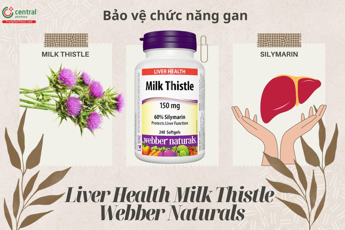 Liver Health Milk Thistle Webber Naturals