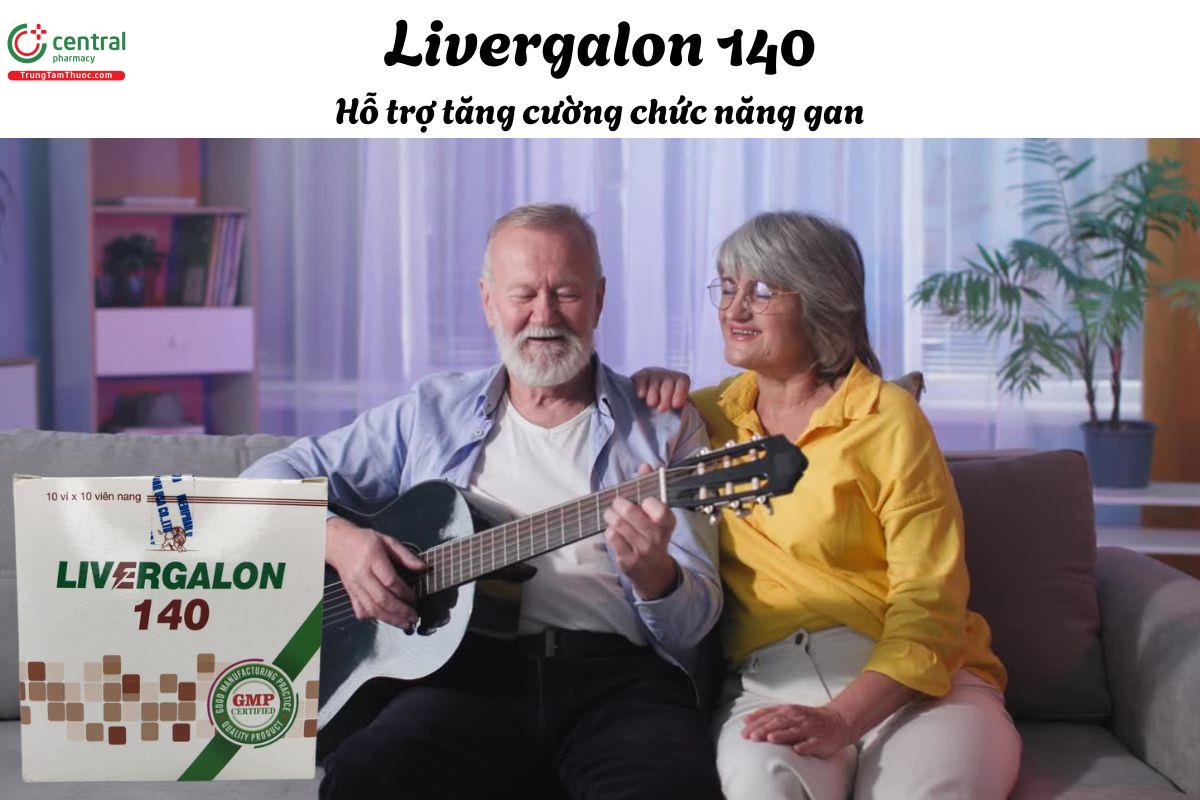 Livergalon 140 - Giúp bảo vệ gan khỏi các tác nhân gây hại
