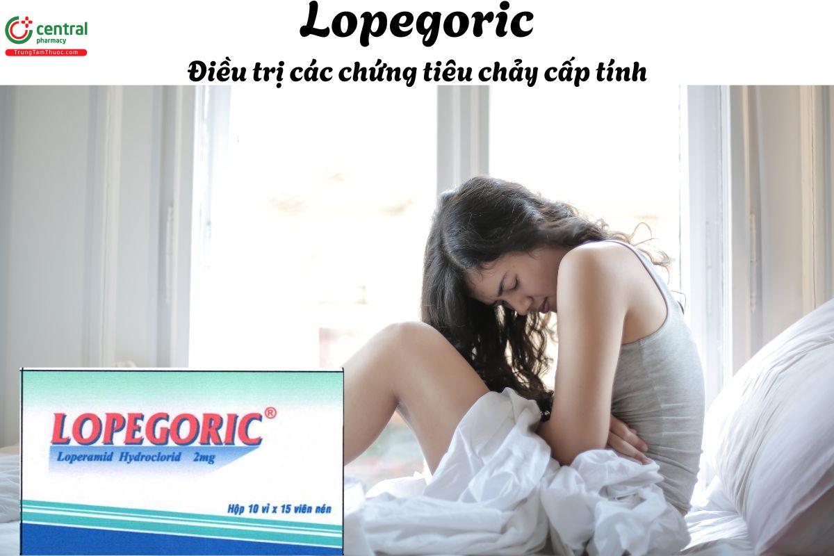 Thuốc Lopegoric 2mg - Điều trị tiêu chảy cấp không do nhiễm trùng