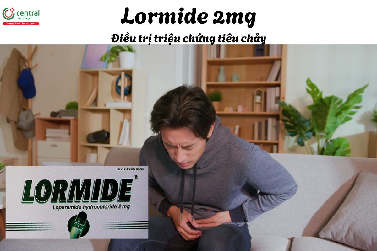 Thuốc Lormide 2mg - Điều trị triệu chứng của tiêu chảy cấp và mạn tính
