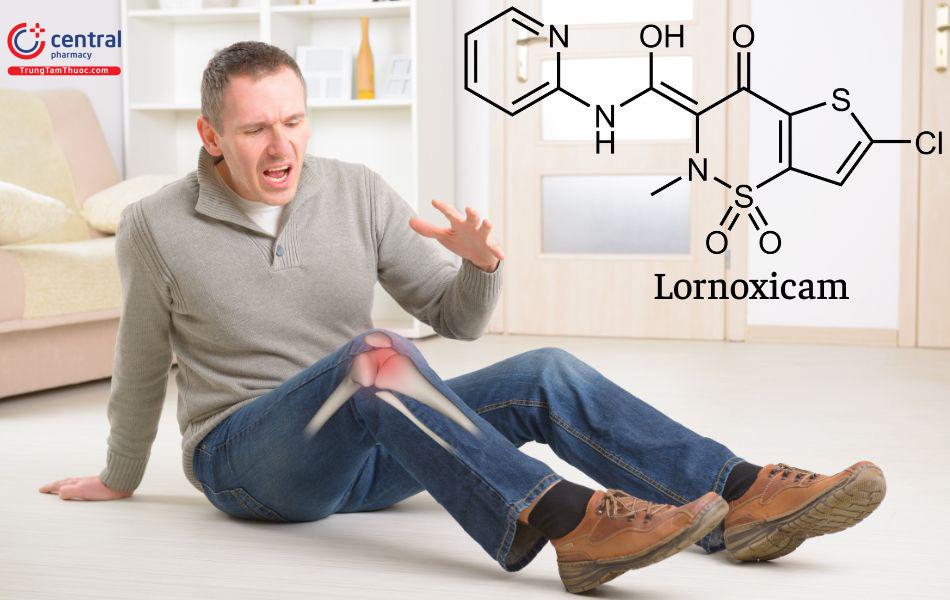 Lornoxicam giúp giảm đau, hạ sốt