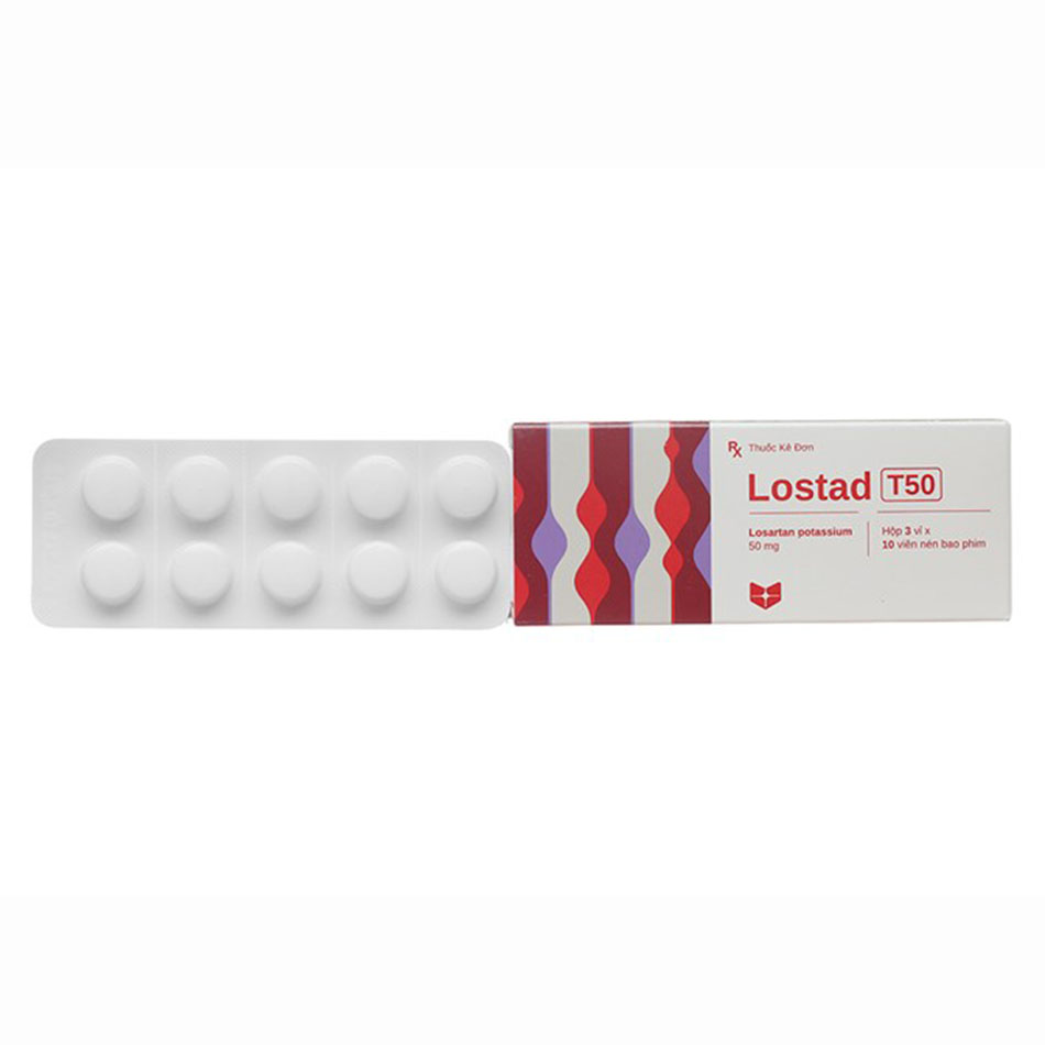 Mẫu thuốc mới Lostad T50