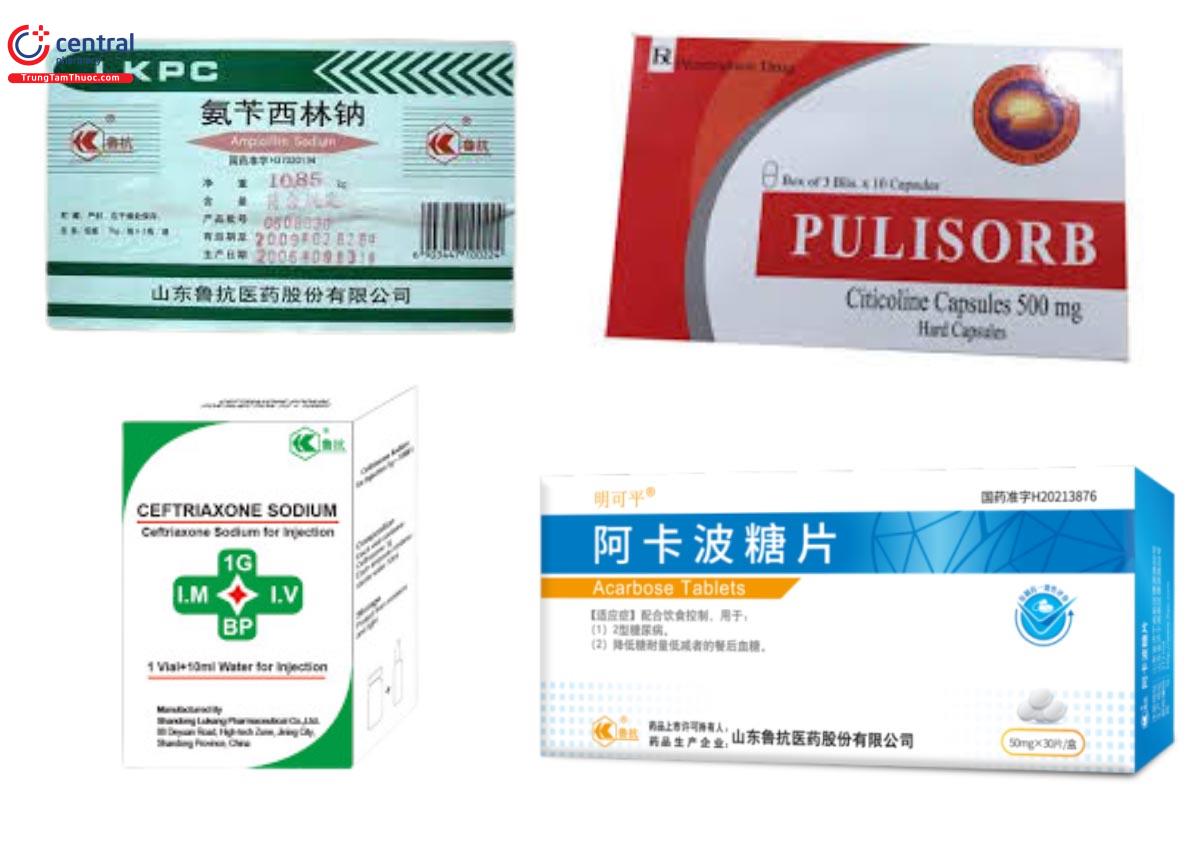 Một số sản phẩm của Shandong Lukang Pharmaceutical